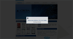 Desktop Screenshot of orta.com.br